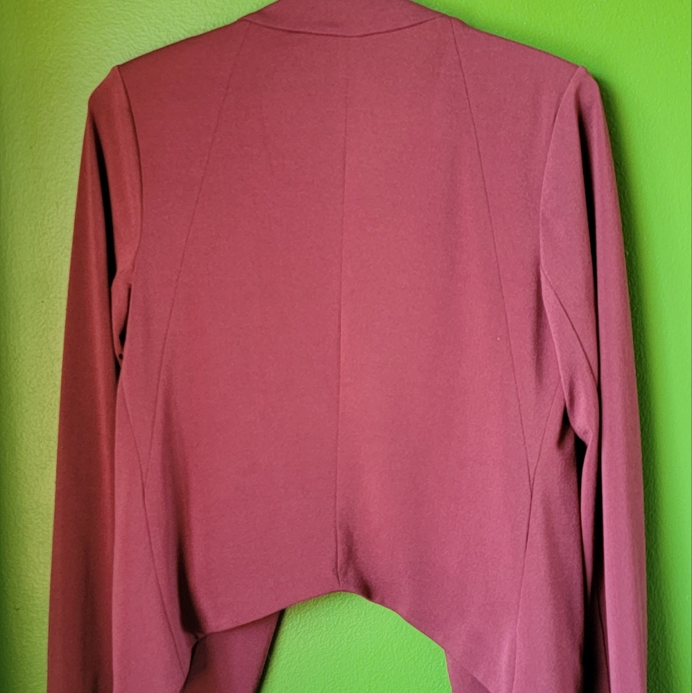 BCBG maroon, structured cardigan - Picture 4 of 4